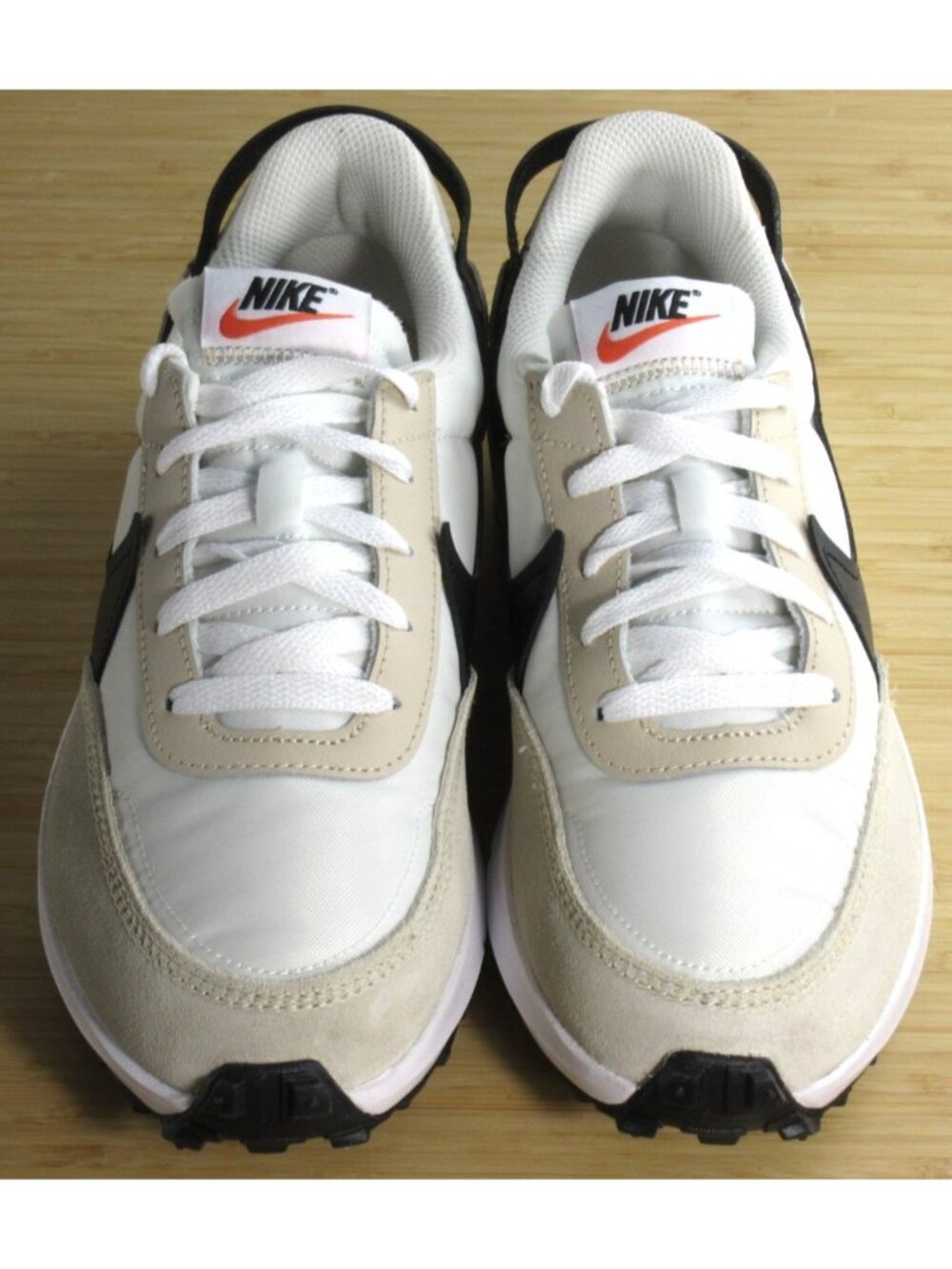Nike Women's Waffle Debut Retro Running Shoes Sanddrift Black White Sizes NIB - Picture 3 of 7